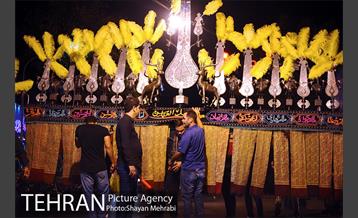 شور حسینی در خیابان گرگان 5