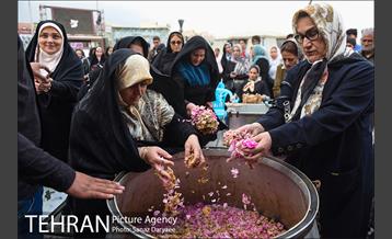 آیین گلاب­گیری «زیارت گل» 9