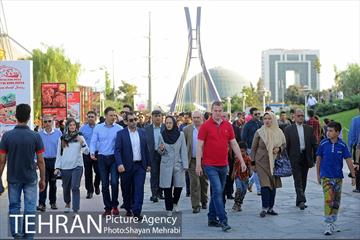 بازدید شهردار بلگراد از مجموعه گردشگری عباس آباد 19