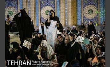 مراسم احیای شب بیست‌ویکم ماه مبارک رمضان در امامزاده صالح (ع) 29