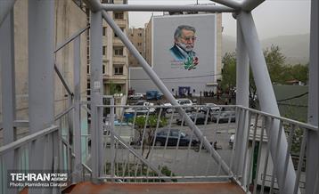 ایین رونمایی از دیوارنگاره شهید فخری زاده  3