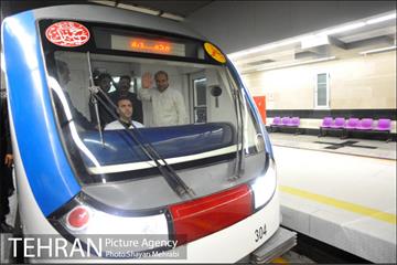 افتتاح خط ۷ مترو تهران با حضور دکتر قالیباف 20