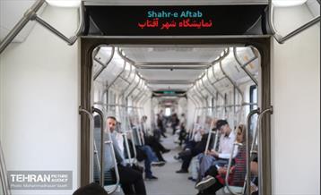 سیر آزمایشی قطار ملی مترو در امتداد خط یک شبکه مترو تهران تا ایستگاه شهر جدید پرند 20