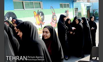 آیین برگزاری انتخابات شهردار مدرسه با حضور شهردار تهران 39