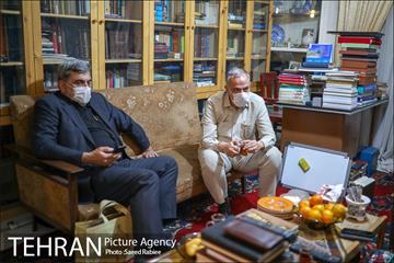 دیدار شهردار تهران با سیدعبدالله انوار 12