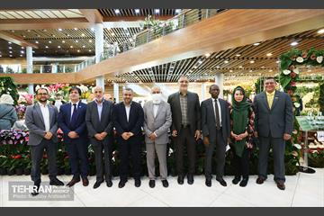 آیین افتتاح نوزدهمین نمایشگاه بین‌المللی گل و گیاه 5