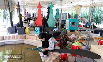 آماده سازی ۴۰۰ تیغه علامت منقش به القاب اباعبدالله الحسین(ع) 26