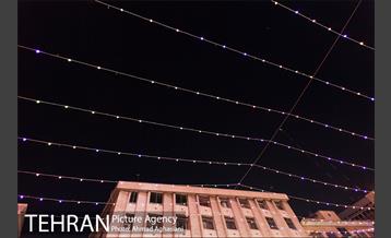 آذین بندی خیابان ولیعصر(عج) به مناسبت نیمه شعبان 17