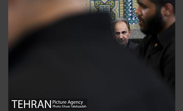 عزاداری عاشورای حسینی در حرم حضرت عبدالعظیم(ع) با حضور دکتر روحانی و دکتر نجفی 12