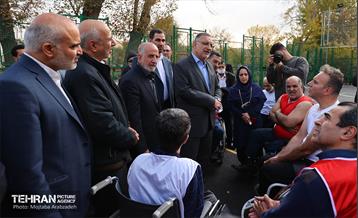 آیین بهره برداری از پروژه های مناسب سازی معابر و فضاهای عمومی 11