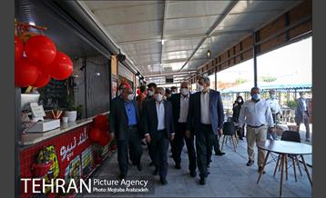 بهره برداری از پروژه های مدیریت شهری منطقه ۲۰