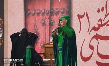 عزاداری شهادت حضرت فاطمه(س) در منطقه 21 3