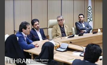 بازدید مدیر کل دفتر شهردار تهران از مرکز ارتباطات و امور بین الملل شهرداری تهران 8