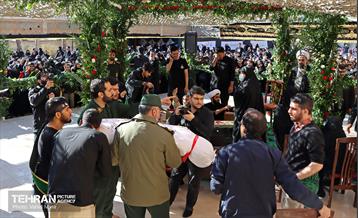 تشییع و تدفین شهید گمنام در دانشگاه فرهنگیان 14