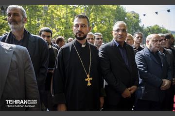 تشییع پیکر شهید حسین امیرعبداللهیان در وزارت خارجه 34