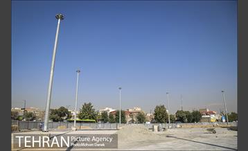 عملیات عمرانی میدان محمدیه 18