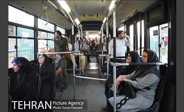 فعالیت شبانه روزی BRT تهران 8