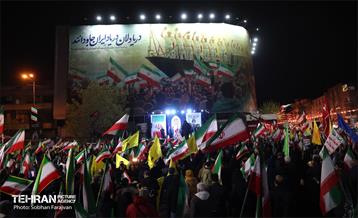 اجتماع مردم تهران در قدردانی از همراهی حزب الله لبنان 14
