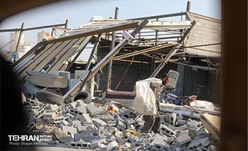 تخریب ساخت‌ و سازهای غیر مجاز محله خلازیل 43