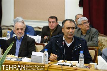 نشست شورای معاونین، مشاوران و شهرداران مناطق ۲۲گانه و مراسم تکریم و معارفه فرمانده یگان حفاظت شهرداری تهران 6
