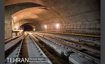 "پایانه اکباتان" اولین و تنها پارکینگ زیرزمینی قطارهای شهری 42