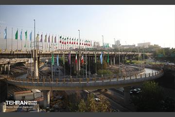 بهره‌برداری از دوربرگردان غیرهمسطح شمال به شمال بزرگراه چمران 3