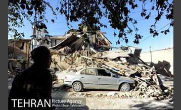 خدمات رسانی شهرداری تهران به مناطق حادثه زلزله کرمانشاه 9