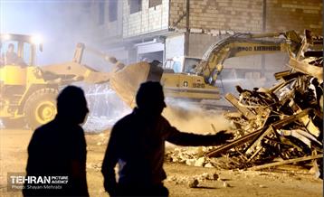 آواربرداری ساختمان‌های غیرمجاز در منطقه ۱۹ 10