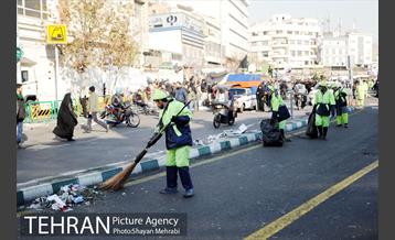 خدمات رسانی شهرداری تهران در آیین تشییع سردار شهید قاسم سلیمانی -2 29