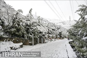طبیعت برفی شمال تهران 17