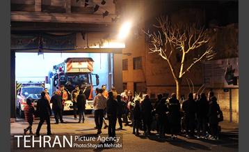 همدردی مردم با آتش نشانان-2