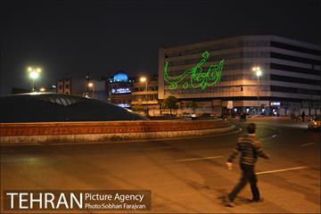 جشن نور نیمه شعبان در میدان انقلاب 1