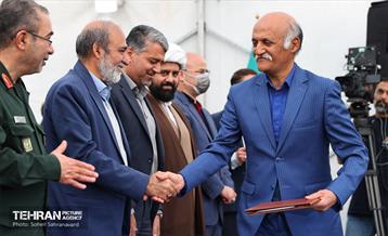 آیین بهره‌برداری از کندروی شمالی بزرگراه آزادگان 4