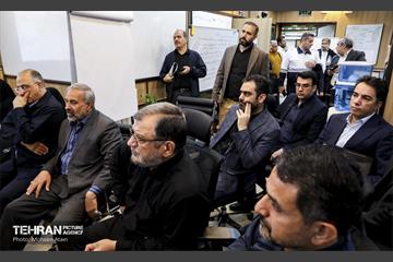 نشست جمعی از نمایندگان مجلس با رئیس سازمان پیشگیری و مدیریت بحران تهران 44