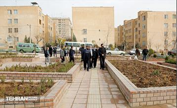 آئین افتتاح و بهره برداری از پروژه‌های شهری در منطقه 5