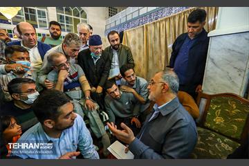 دیدار مردمی شهردار تهران با اهالی منطقه 9