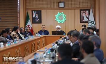 نشست شورای معاونین و شهرداران مناطق شهرداری تهران