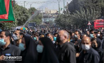 راهپیمایی جاماندگان اربعین حسینی در تهران 22