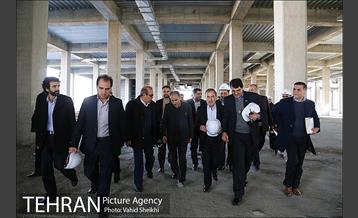 بازدید شهردار تهران از پروژه شهر آفتاب 23