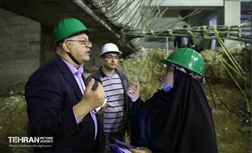 بازدید اصحاب رسانه از پارکینگ نیایش 25