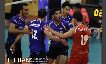 پیروزی قاطعانه تیم والیبال زیر 23 سال ایران مقابل چین 12