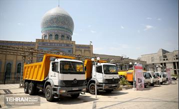 آیین افتتاح و بهره برداری از پروژه های سازمان اتشنشانی و رونمایی از تجهیزات و ماشین آلات سازمان مدیریت پسماند 6