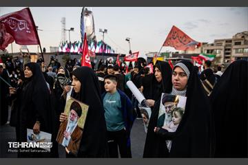 تشییع پیکر آقای شهید ایران