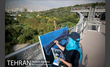 جشنواره نقاشی به مناسبت افتتاح پل طبیعت 9