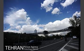 ابرهای کومه‌ای بر فراز تهران 9