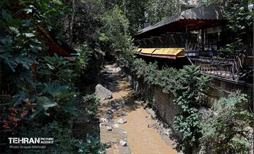 مسیل رودخانه درکه