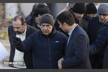 بازدید معاون مالی و اقتصاد شهری از پروژه‌های عمرانی 26
