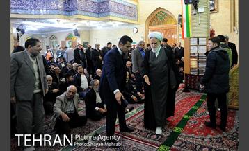 حضور شهردار تهران در مسجد ابوذر  6