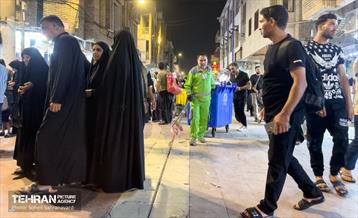 خدمات رسانی شهرداری تهران در شهر نجف 3