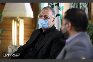 دیدار شهردار تهران با وزیر ارتباطات و فناوری اطلاعات 11